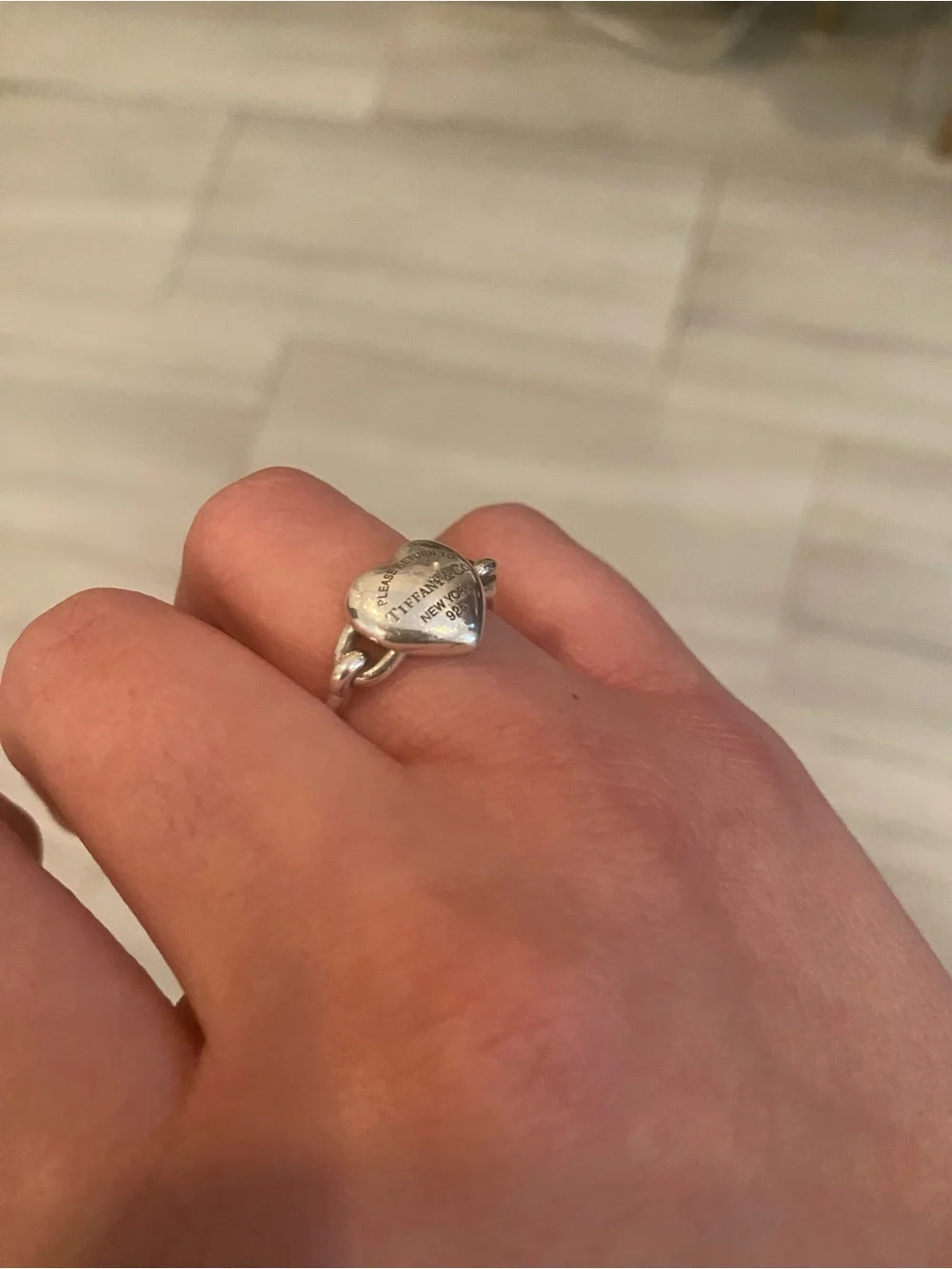 Tiffany & Co. Full Heart Ring